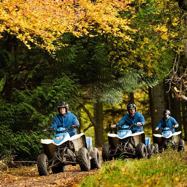 Quad biking